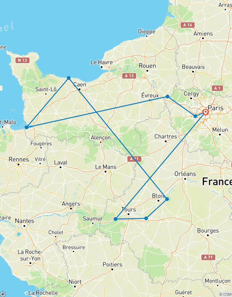 Circuito Excursión definitiva de 8 días y 7 noches desde París