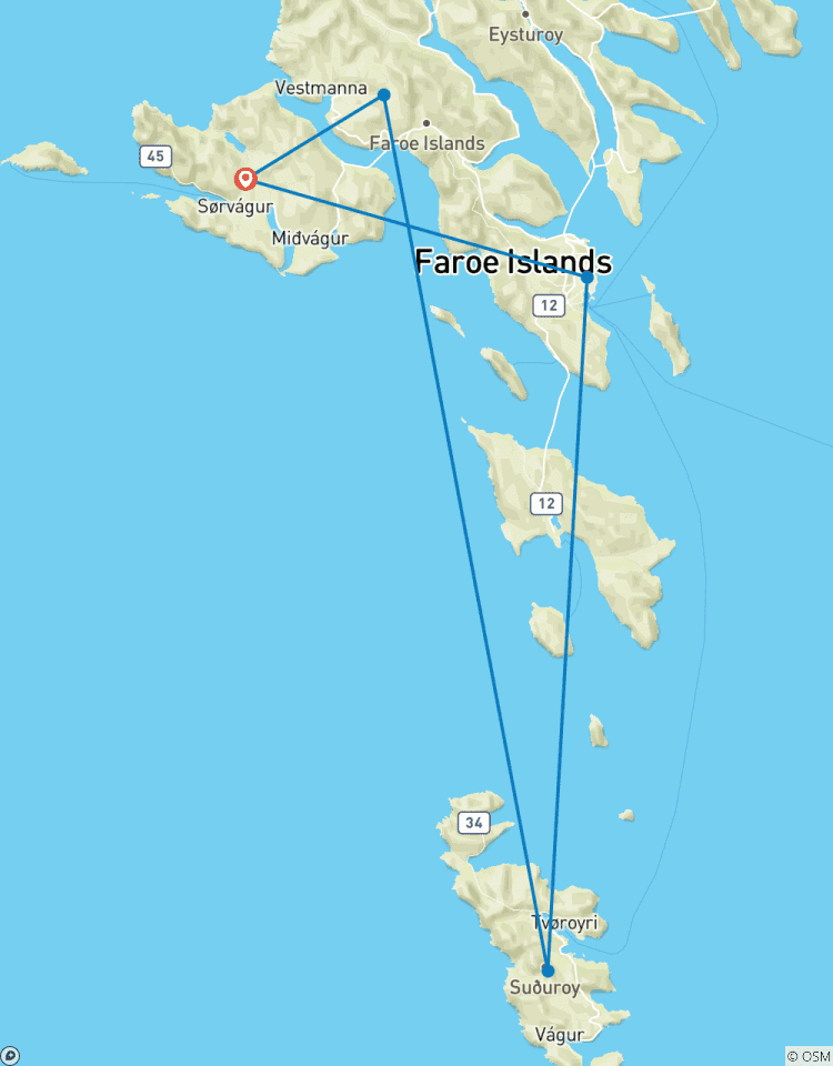 Färöer Inseln - Geführte Luxusreise *TREK* (Alles Inklusive) Rundreise