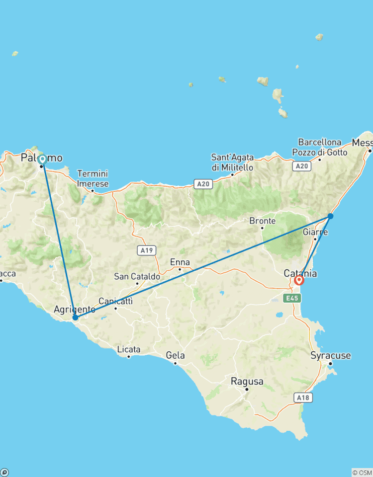 7-Day Sicily in Style from Palermo to Catania, Private Tour Tour