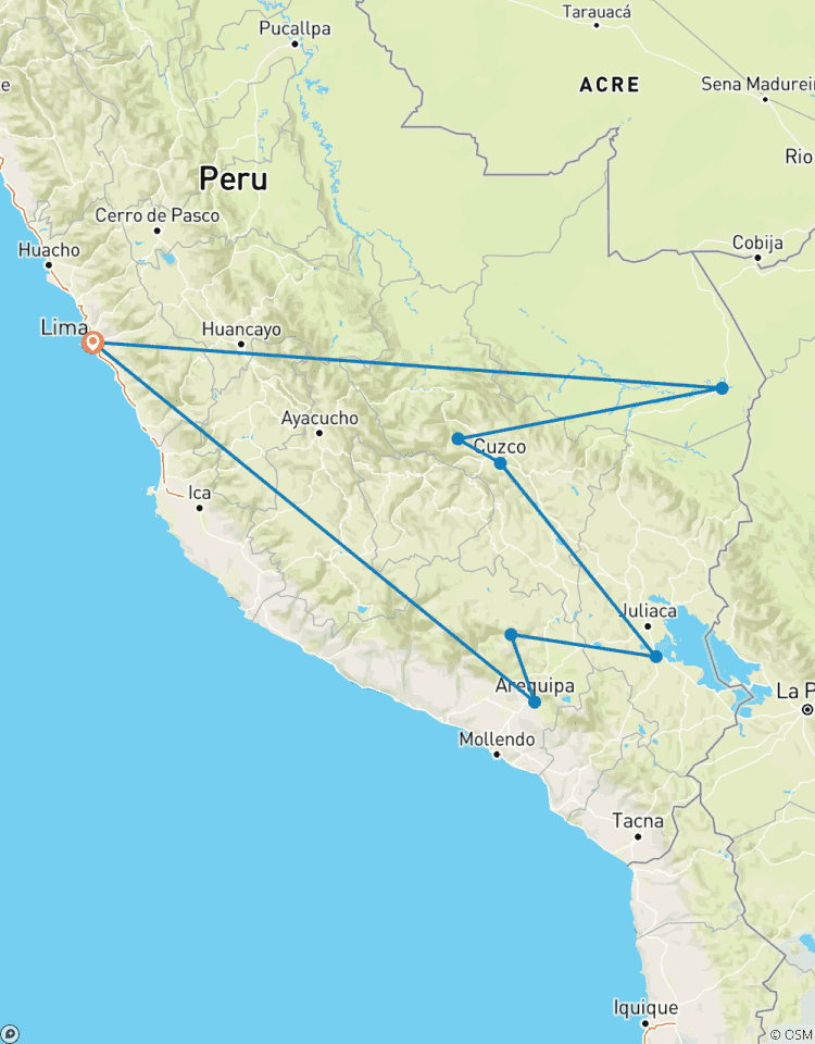 Circuito La magia de los Andes y la selva tropical