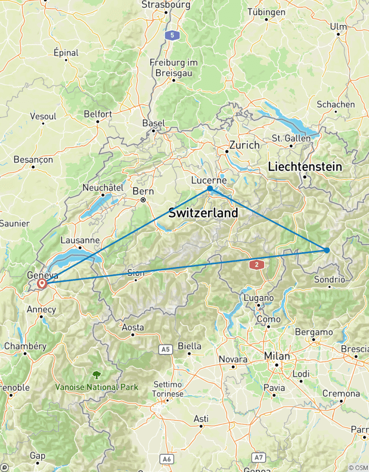 Circuito Visitas Privadas Suiza - Itinerario Suizo de Lujo de 4 Días