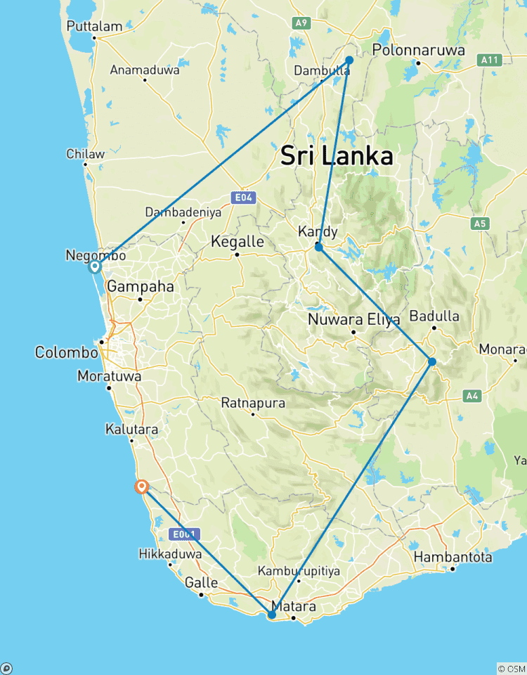 Sri Lanka Ontdekkingsreis - 10 Dagen Comfort Rondreis in kleine groep-rondreis