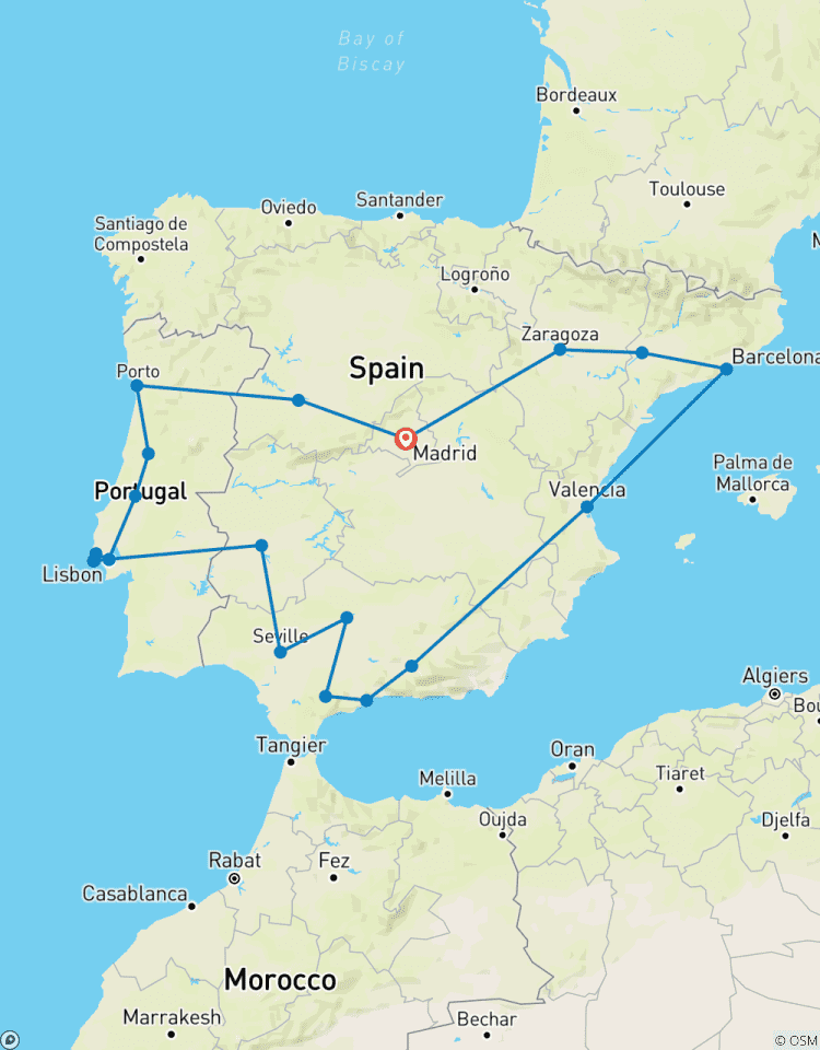 Best of Portugal, Andalucia & Barcelona - 13 days Tour