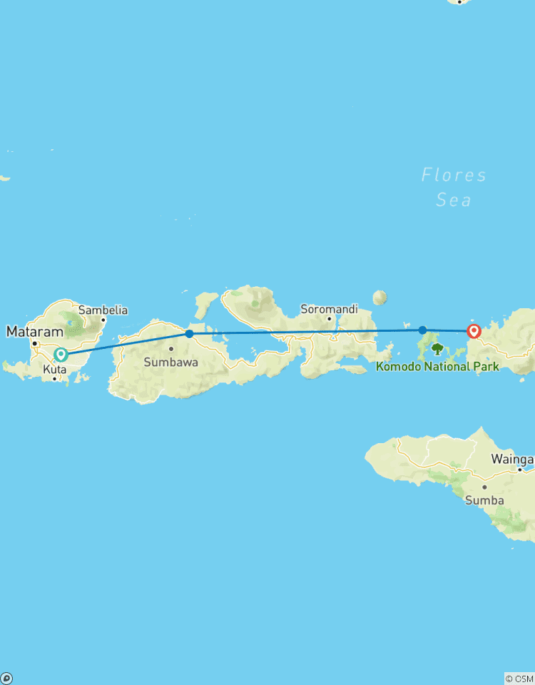Circuito Navegación de Lombok a la isla de Komodo 4D3N