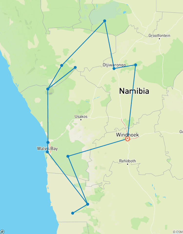 Famille namibienne aventurière circuit
