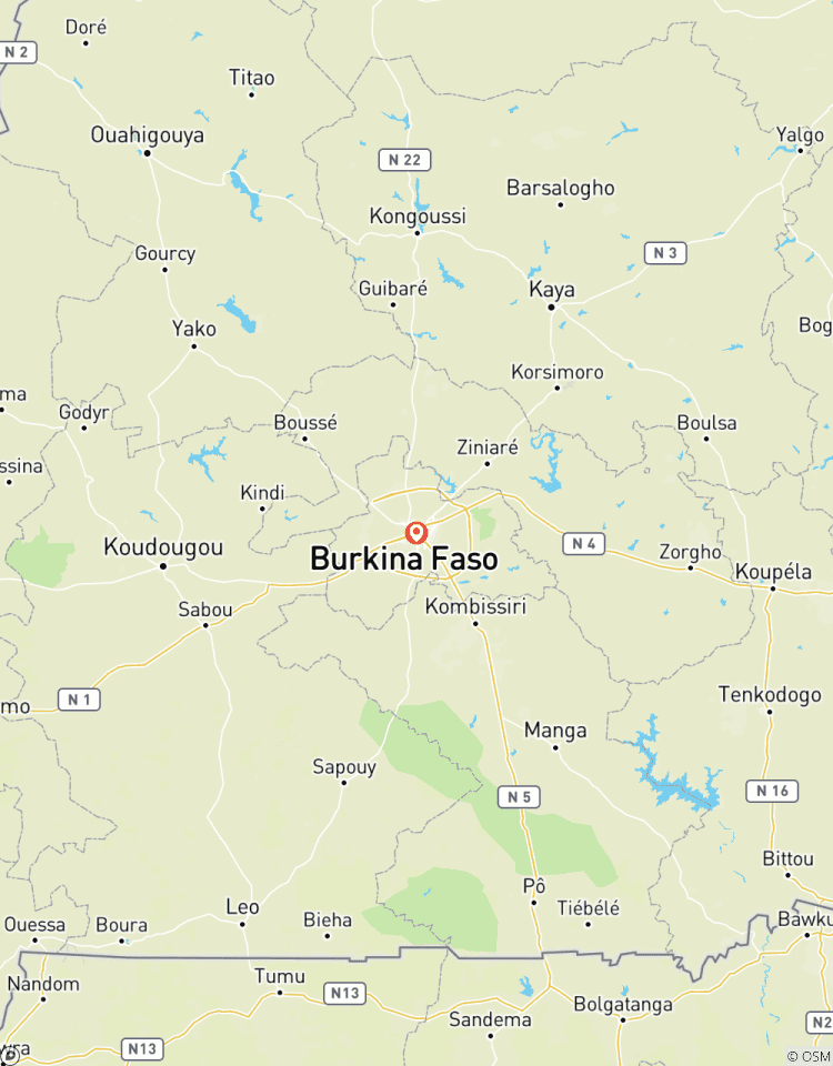 Kulturelle & historische Tour durch Burkina Faso - 8 Tage Rundreise