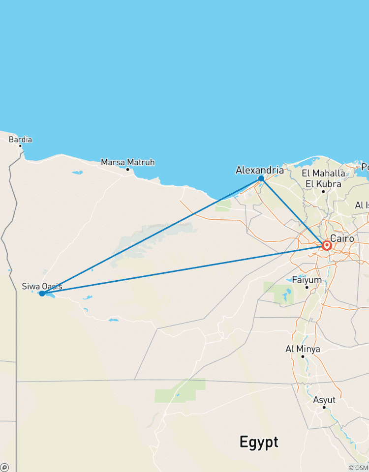 LE CAIRE, ALEXANDRIE ET SIWA circuit