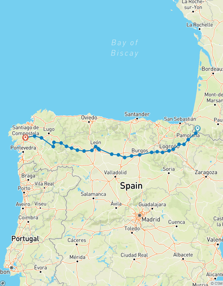 Camino (Francés) QB (Queensland Ballet) ~ Guided *TREK* Tour