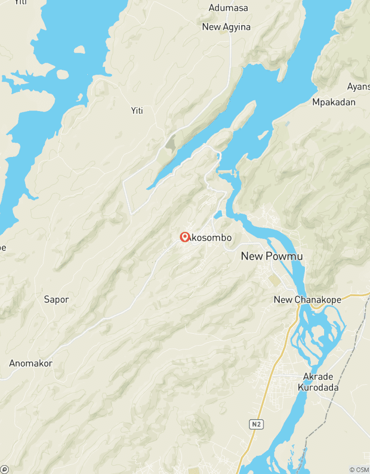 Circuito EXCLUSIVO CRUCERO EN BARCO AKOSOMBO EXCURSIÓN DE UN DÍA