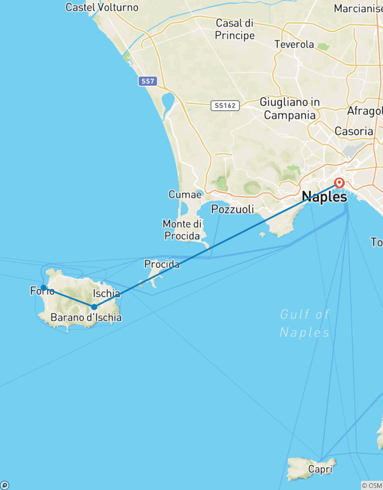 Circuito Escapada a la isla: Noche en Ischia desde Nápoles
