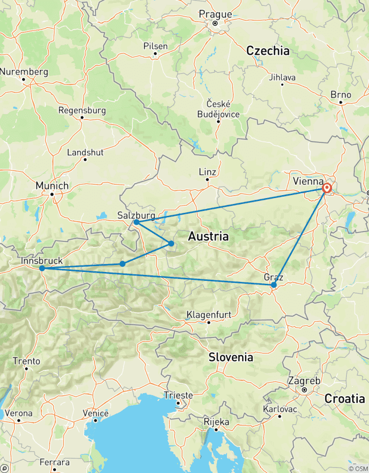 Circuito LO MEJOR DE AUSTRIA EN TREN