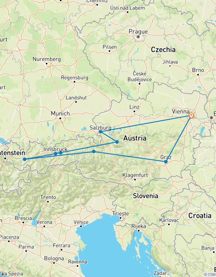 Circuito CONDUCIÉNDOTE POR AUSTRIA