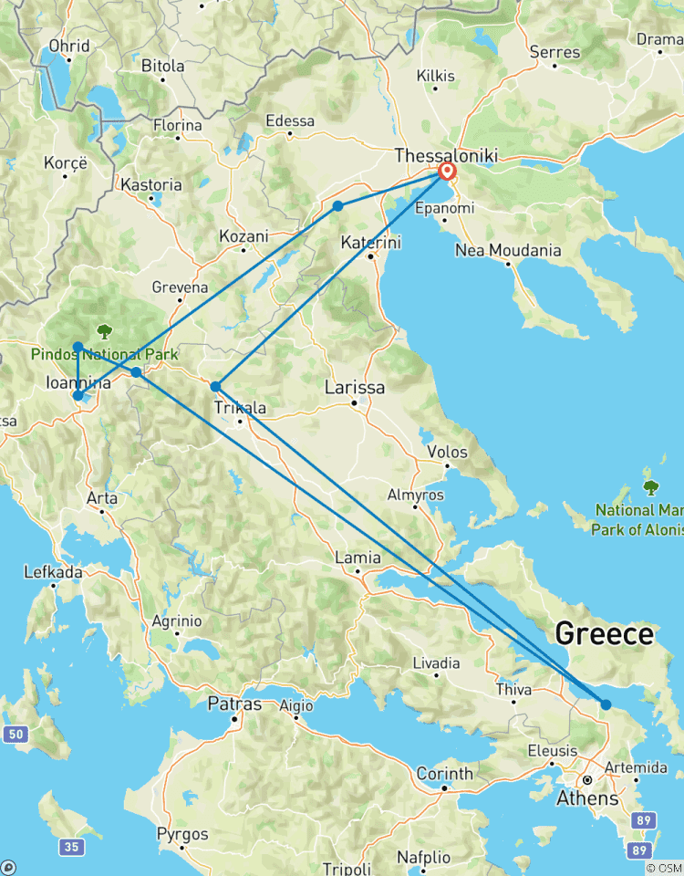 Circuito Patrimonio Bizantino, Historia y Epiro Fascinante 3 Días/ 2 Noches