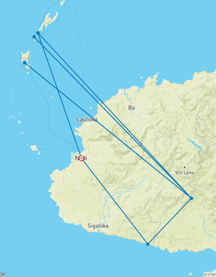 Fiji Explorer & Kreuzfahrt 9 Tage Rundreise