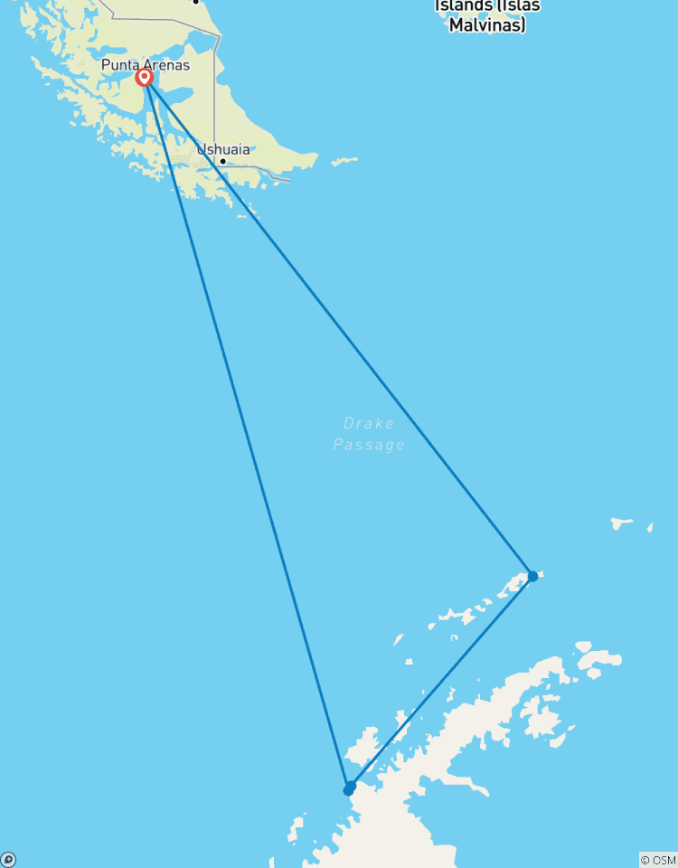 Antarctic Express : Survolez le Drake, exploité par Quark circuit
