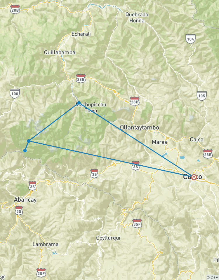 Choquequirao 3D2N circuit