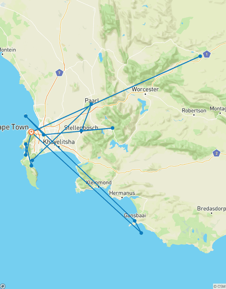 Classic Safari & Cape Town - 7 days Tour