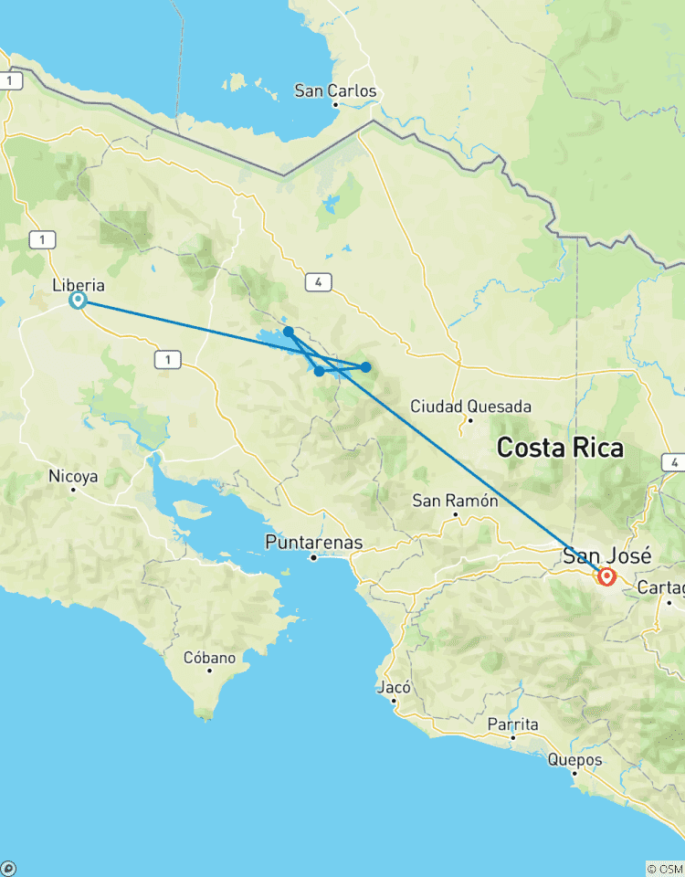Circuito Aventura en Costa Rica ( 5 ⭐Solo Mujeres)