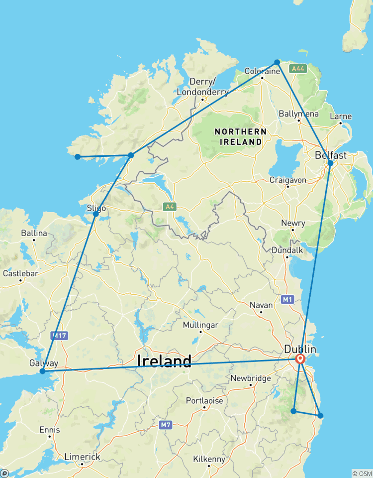 Circuito El Camino Salvaje del Atlántico de Irlanda (⭐ Star Solo Mujeres)
