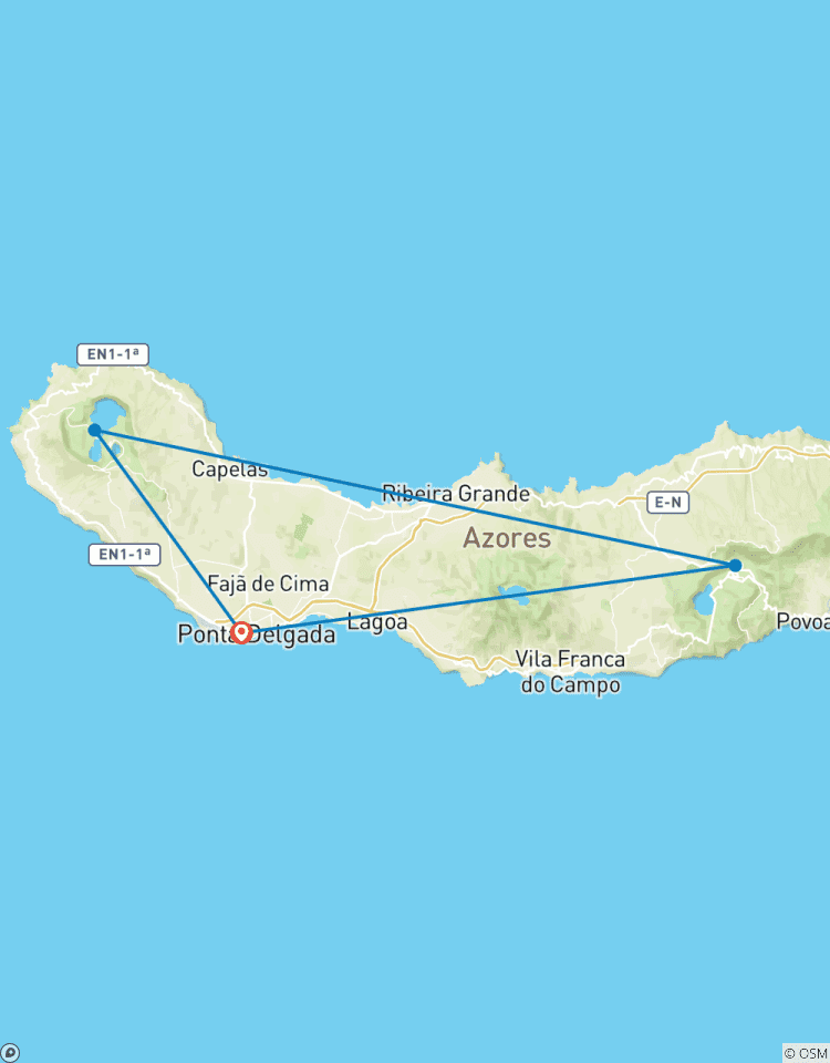 Circuito Islas Azores, Portugal (5 ⭐ Mujeres Solas)
