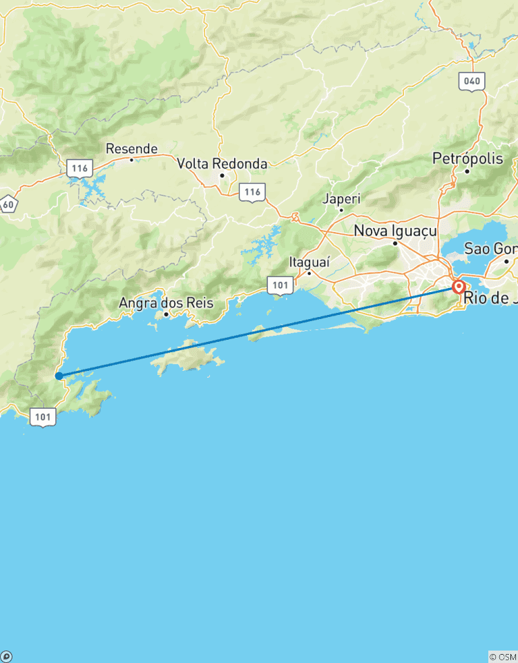 L\'été sans fin Rio et Paraty circuit