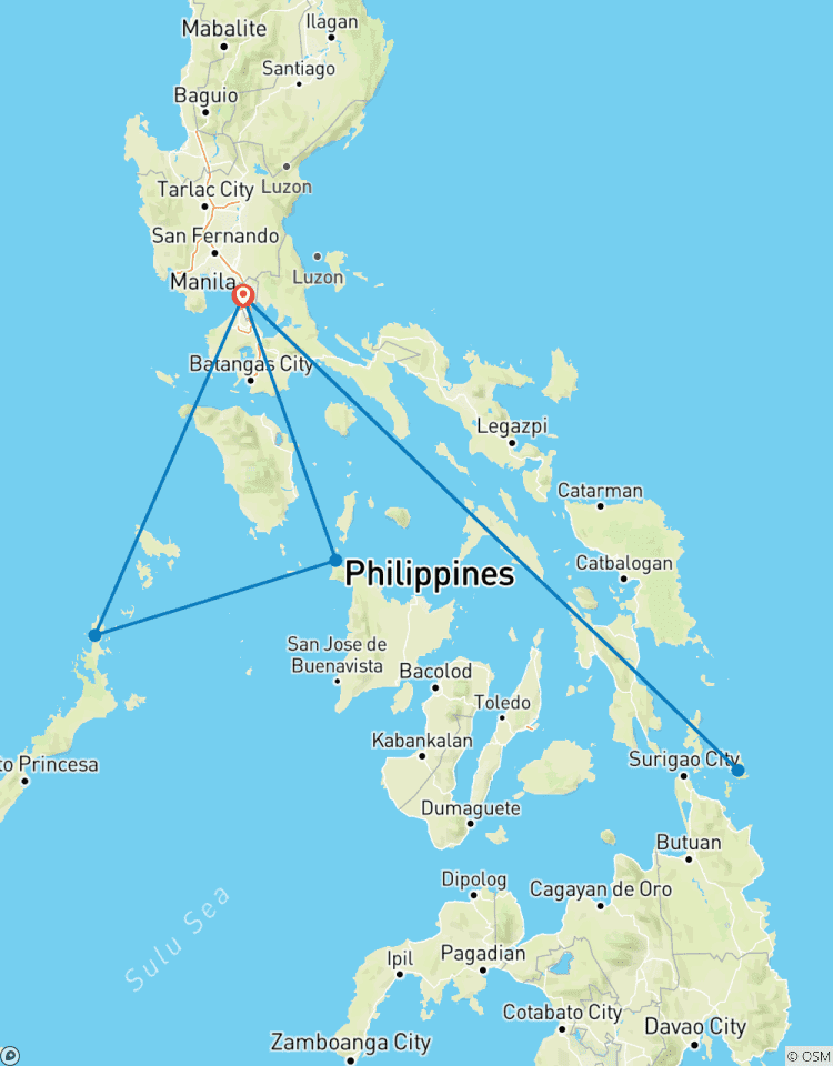 Kleingruppenrundreise & Badeverlängerung auf Siargao (inkl Flug) Rundreise