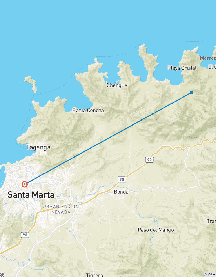3-Day Santa Marta & Tayrona Experience, Private Tour Tour