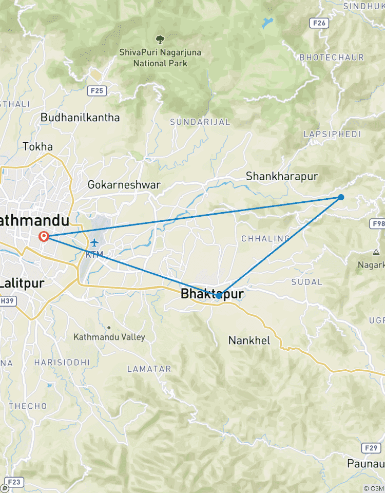 Circuit de 5 jours à Katmandou et Nagarkot avec sites classés au patrimoine de l\'UNESCO, vol en montagne et vues sur l\'Himalaya circuit