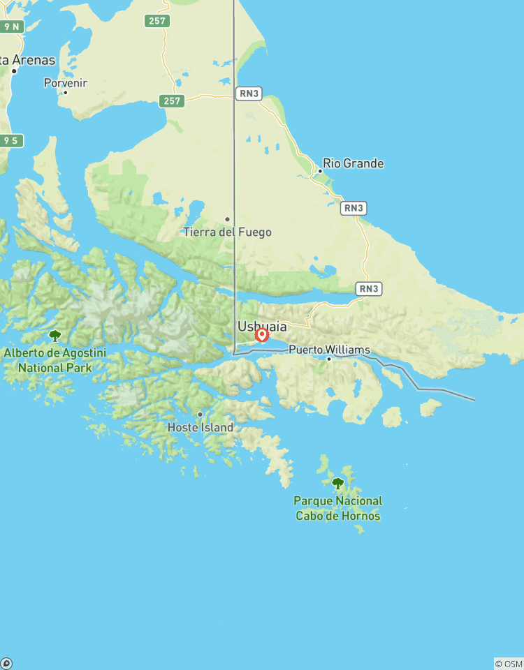6 Tage Ushuaia Soft Adventure Rundreise