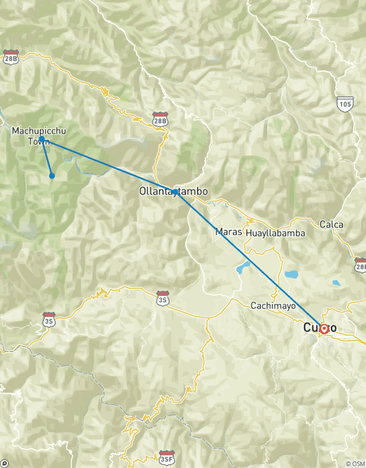 Von Cusco aus: Eintägige Machu Picchu mit dem Zug Rundreise