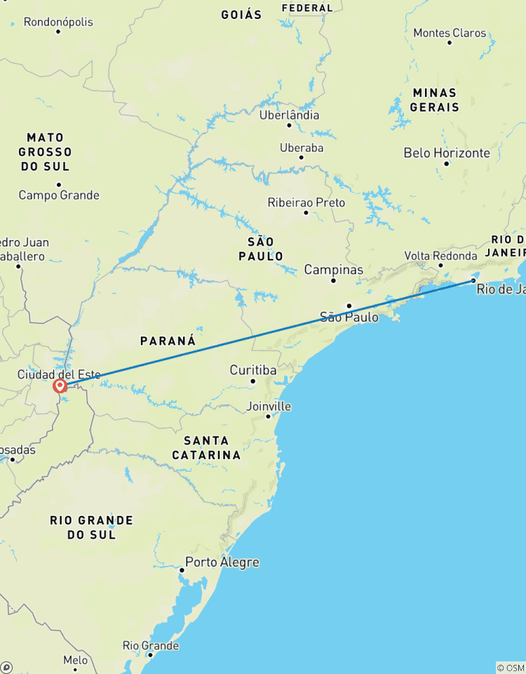 Circuito Lo mejor de Brasil: Río y Cataratas de Iguazú 10 días, El itinerario más completo