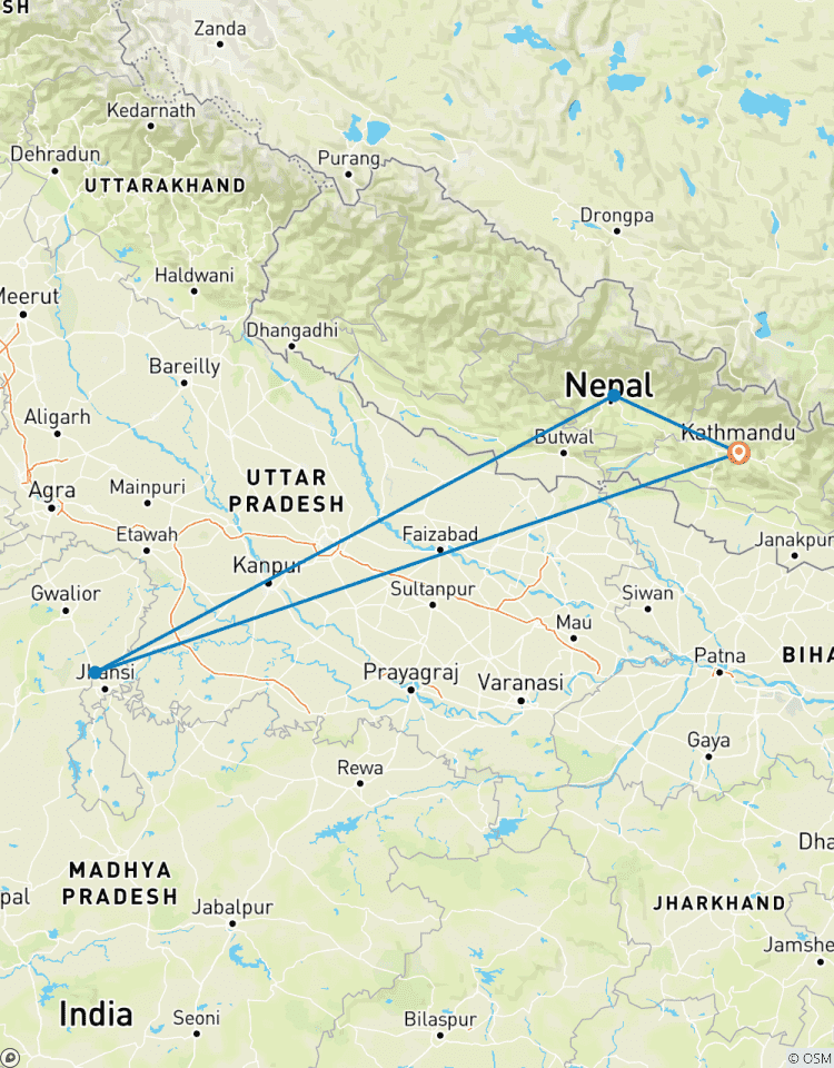 Nepal Abenteuer 7 Tage Rundreise