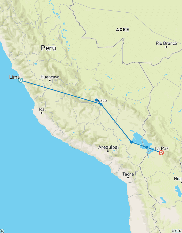 Pérou et Bolivie : un lac, deux mondes circuit