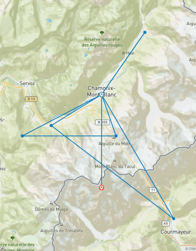 Les points forts de la randonnée au Mont-Blanc circuit