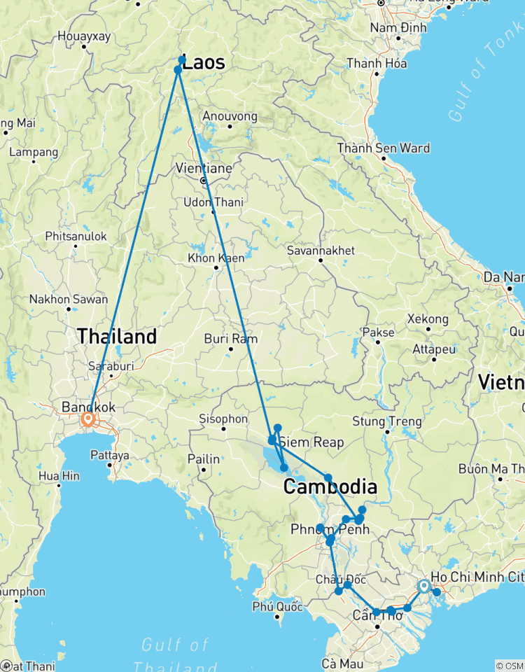 Reis langs de Mekong 2026-2027 - 16 Dagen-rondreis