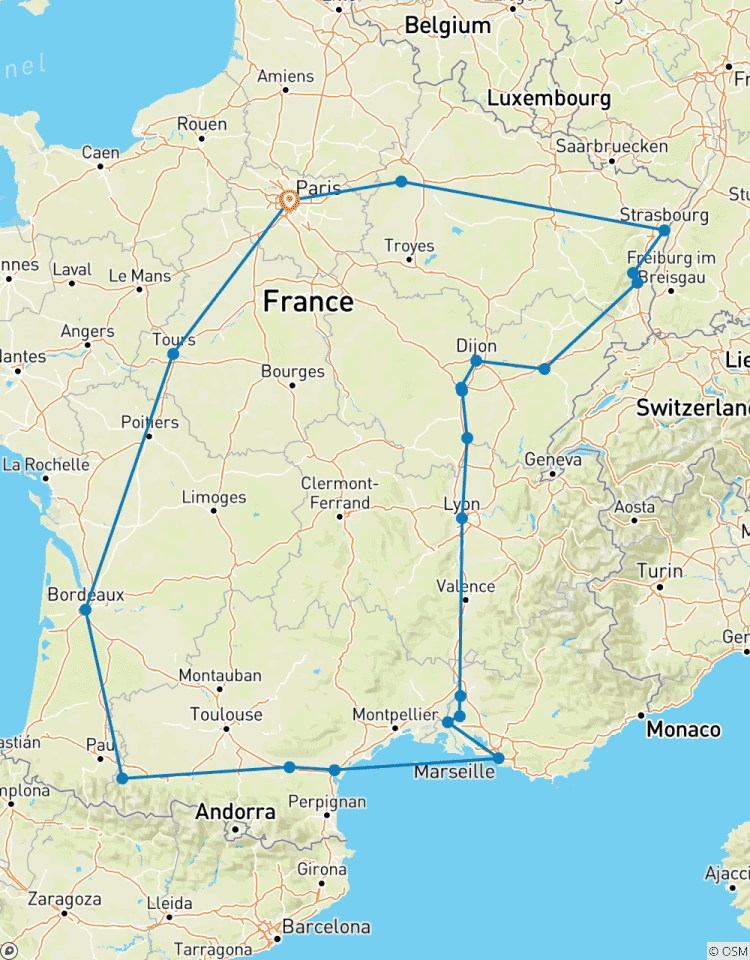 Journey Through France\'s Enchanting Past - 8 days Tour