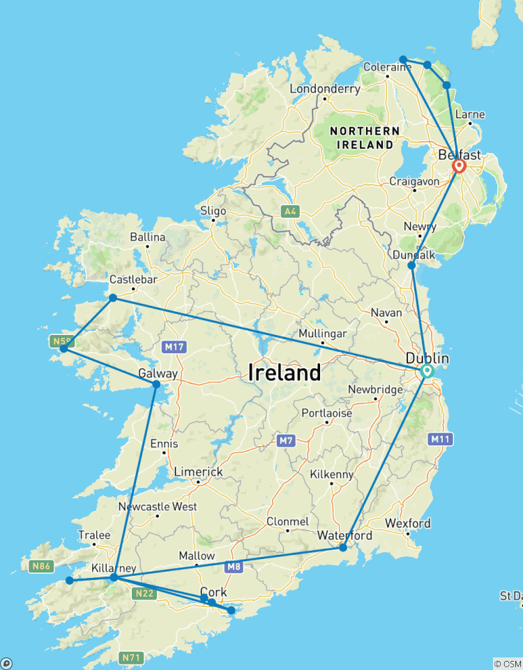 THE EMERALD PULLMAN - Private exclusive heritage railcruise of Ireland Tour