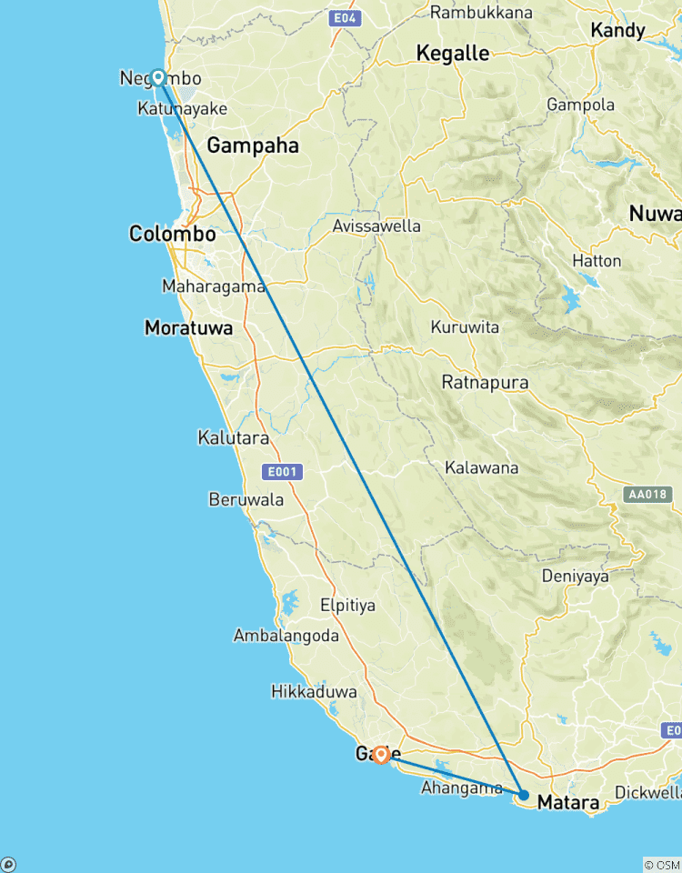 Sri Lanka Wale & Delfine Rundreise