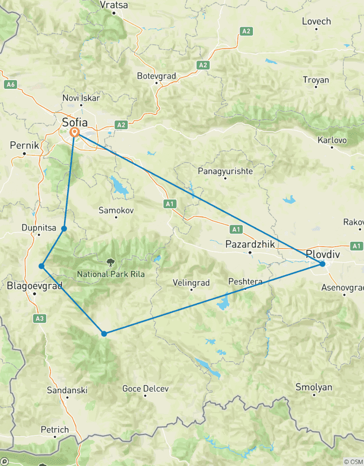 Bulgaria`s Nature & Timeless Cities: 7 Rila Lakes, Pirin Mountain, Sofia & Plovdiv Tour