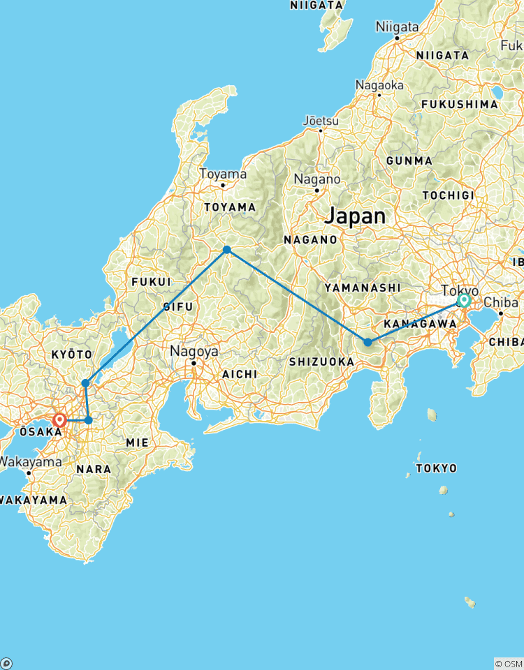 Japan ExpressGefühlsfreiReisen Rundreise