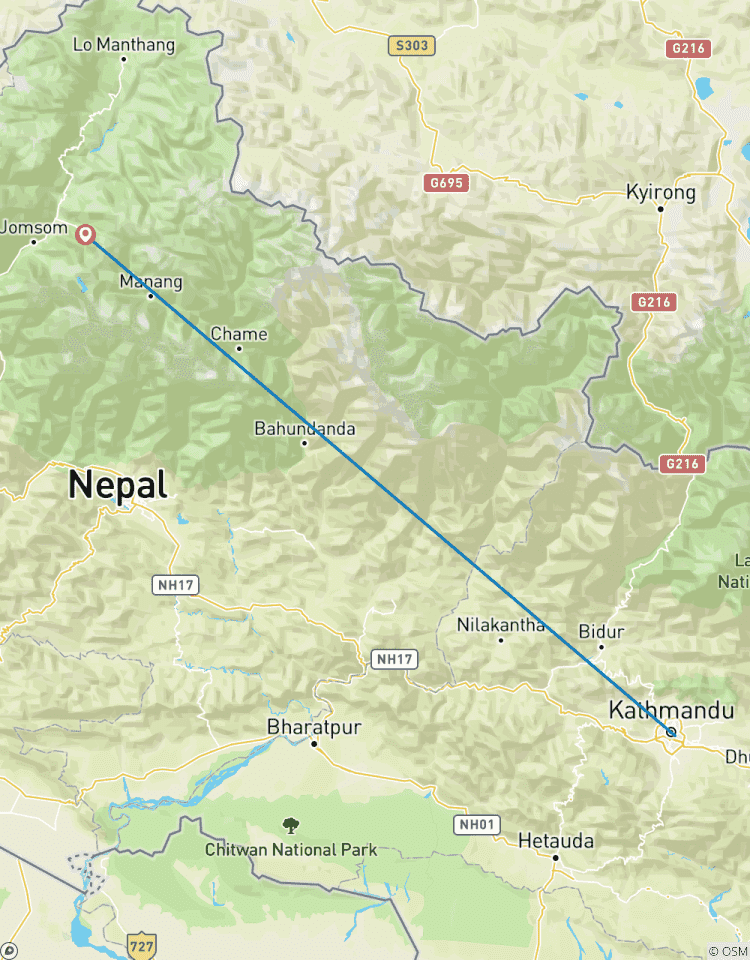 Circuito Excursión en helicóptero a Muktinath