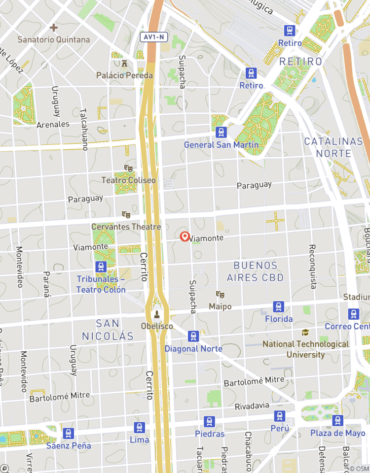 Escapade à Buenos Aires circuit