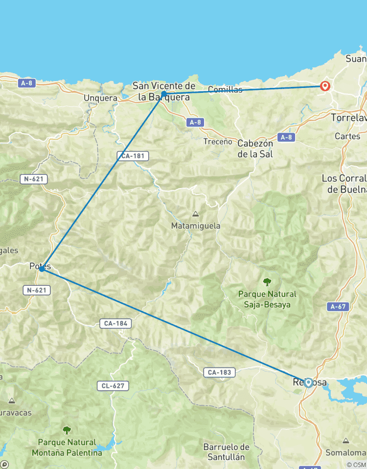 Castile to the Bay of Biscay Tour