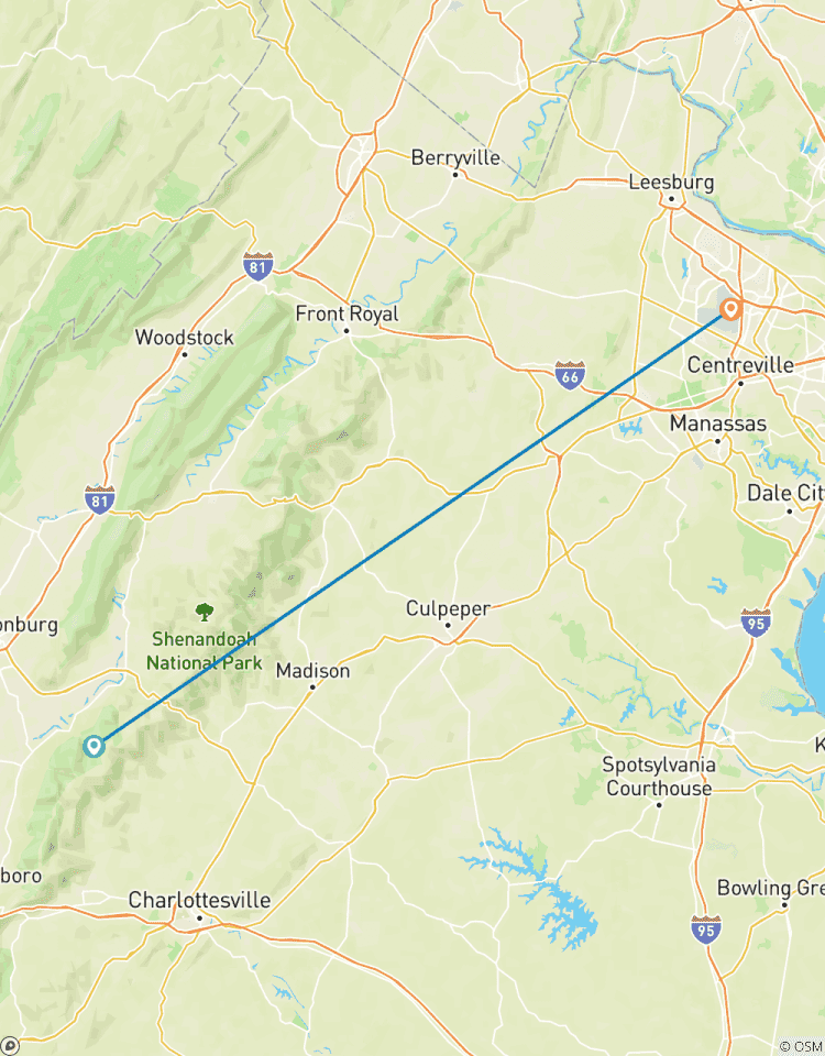 Hiking Shenandoah: Appalachian Trail & Blue Ridge Mountains (Women-Only) Tour