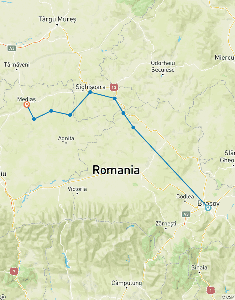 Circuito Aventura por la Vía Transilvánica en 10 días: Terra Saxonum