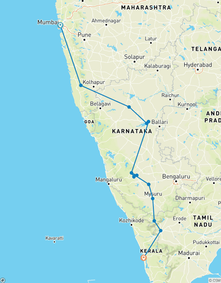 Karnataka & Kerala: Een onderdompeling in kunst, cultuur en natuur-rondreis