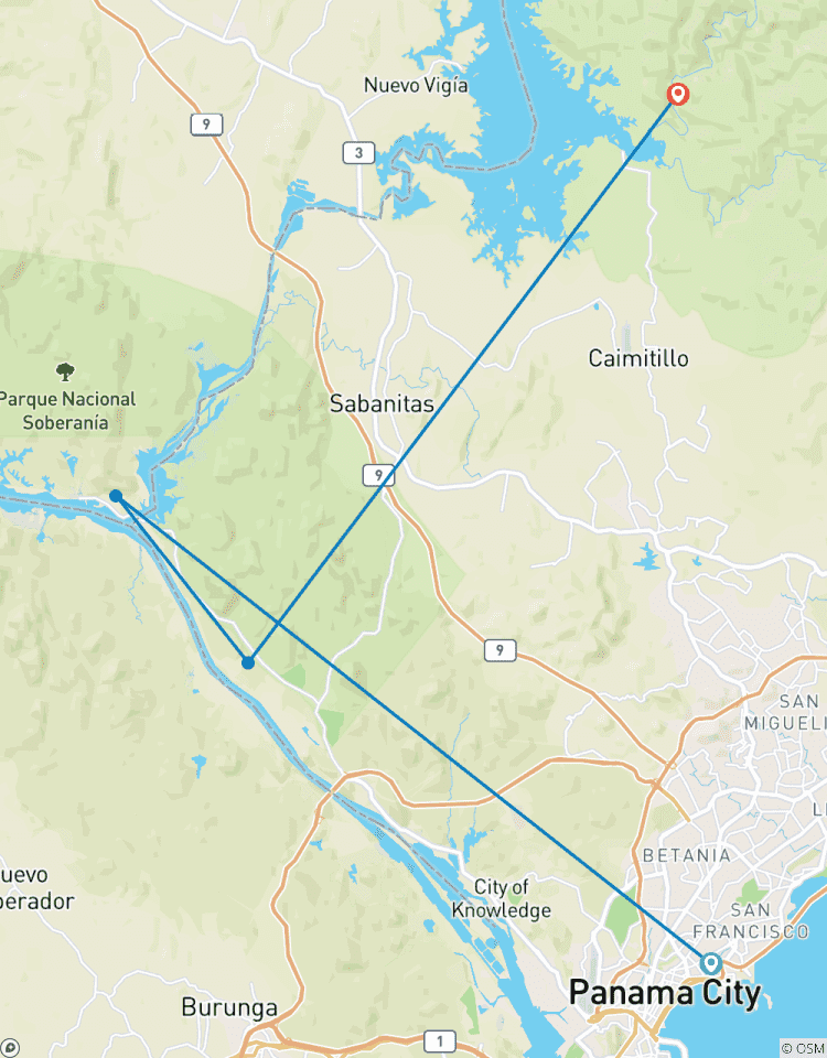 Circuito Lo mejor de Panamá - 6 días