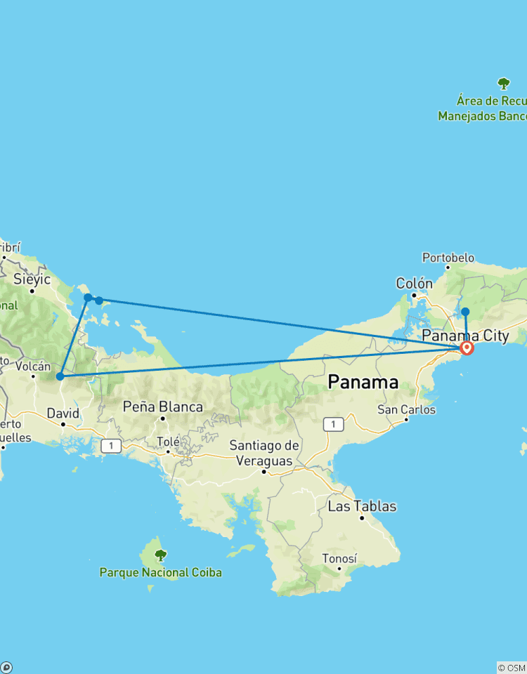 Circuito Panamá perfecto - 12 días