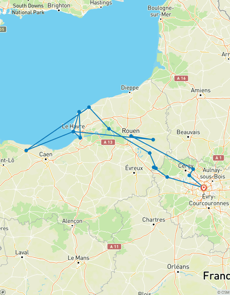 La Belle France: Paris & Normandie (Paris - Paris) Rundreise