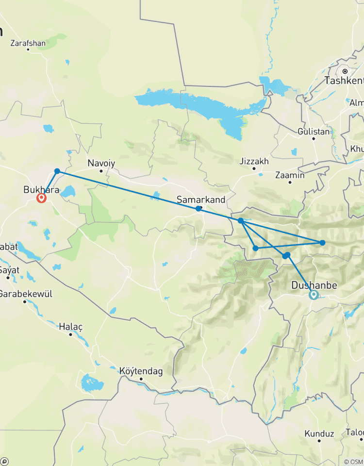 Highlights of Central Asia Tour
